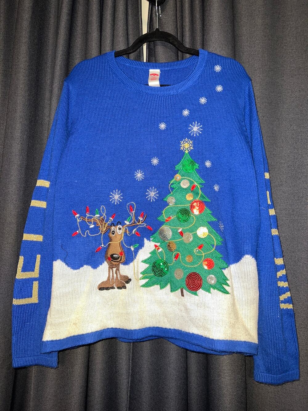 Ugly Christmas Sweater Xmas Size XXL